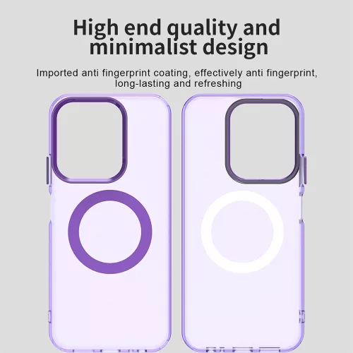 Techsuit - CandyCase MagSafe tok - Xiaomi Redmi 15C 4G / Redmi 15C 5G / Poco C85 4G - Lila