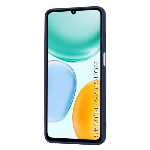 Techsuit - SoftFlex szilikon tok - Honor X5c Plus - Sötétkék