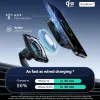 ESR - Autós tartó OmniLock with Autós töltő (2B5280161) - Szellőzőrácsra, 360°, Mágneses Qi2 25W - Black