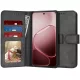 Techsuit - Diary Book kinyitható tok - Oppo A6 Pro 4G / A6 Pro 5G - Fekete