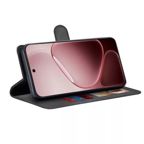 Techsuit - Diary Book kinyitható tok - Oppo A6 Pro 4G / A6 Pro 5G - Fekete