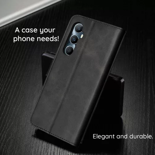 Techsuit - Diary Book kinyitható tok - Oppo A6 Pro 4G / A6 Pro 5G - Fekete