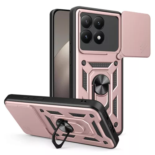 Techsuit - CamShield ütésálló tok - Xiaomi 15T - Rosegold