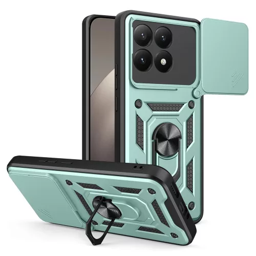 Techsuit - CamShield ütésálló tok - Xiaomi 15T - Zöld