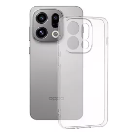 Techsuit - Clear Silicone tok - Oppo Find X9 - Átlátszó
