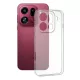 Techsuit - Clear Silicone tok - Oppo Find X9 Pro - Átlátszó