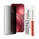 Techsuit - 111D Privacy betekintésgátló üvegfólia - Oppo Find X9 Pro - Fekete