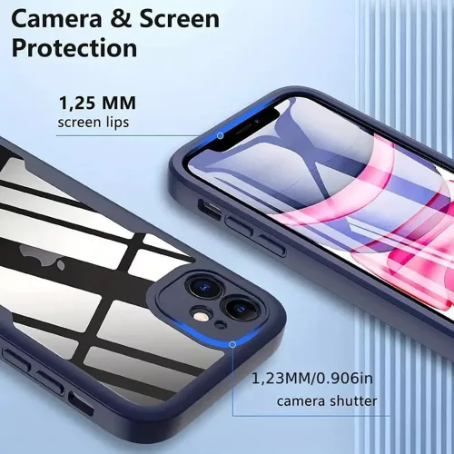 Techsuit - ColorVerse 360 tok kijelzővédővel - Honor Magic8 Lite - Fekete