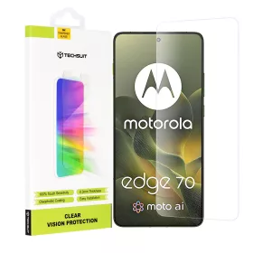   Techsuit - Clear Vision üvegfólia - Motorola Edge 70 - Átlátszó