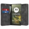 Techsuit - Confy Cover kinyitható tok - Motorola Edge 70 - Fekete