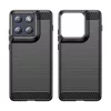Techsuit - Carbon szilikon tok - Motorola Edge 70 - Fekete