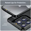 Techsuit - Carbon szilikon tok - Motorola Edge 70 - Fekete