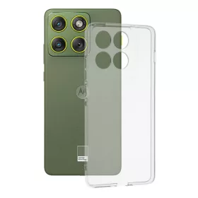   Techsuit - Clear Silicone tok - Motorola Edge 70 - Átlátszó