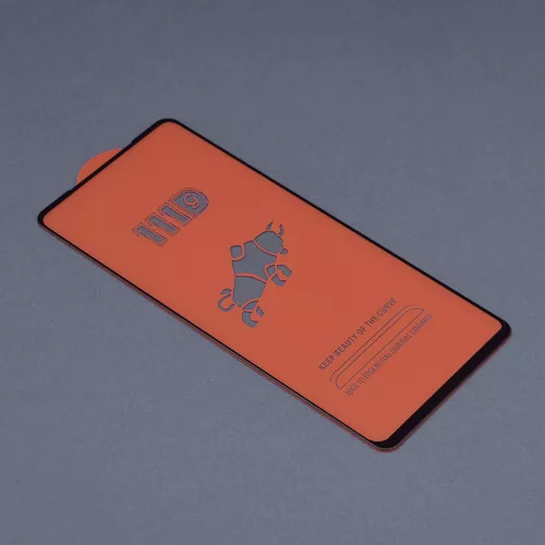 Techsuit - 111D Full Cover / Full Glue üvegfólia - Realme 8 4G / 8 Pro - Fekete széllel