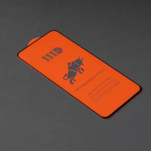 Techsuit - 111D Full Cover / Full Glue üvegfólia - Oppo Reno6 5G (Mediatek) - Fekete széllel