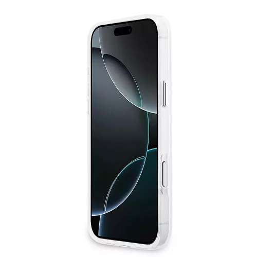 Guess - IML Átmenetes Háromszög Logó MagSafe (GUHMP17XHGTMLCGT) - iPhone 17 Pro Max - Átlátszó