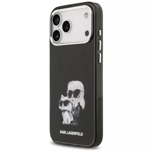 Karl Lagerfeld - IML Aquarelle MagSafe (KLHMP17LHMKCAQOK) - iPhone 17 Pro - Karl & Choupette
