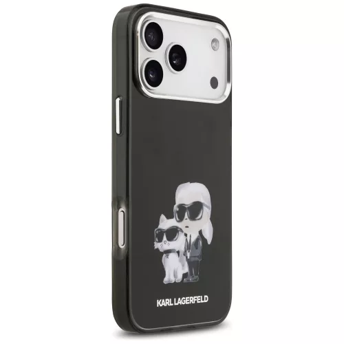 Karl Lagerfeld - IML Aquarelle MagSafe (KLHMP17LHMKCAQOK) - iPhone 17 Pro - Karl & Choupette