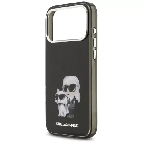 Karl Lagerfeld - IML Aquarelle MagSafe (KLHMP17LHMKCAQOK) - iPhone 17 Pro - Karl & Choupette