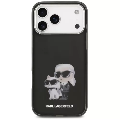 Karl Lagerfeld - IML Aquarelle MagSafe (KLHMP17LHMKCAQOK) - iPhone 17 Pro - Karl & Choupette
