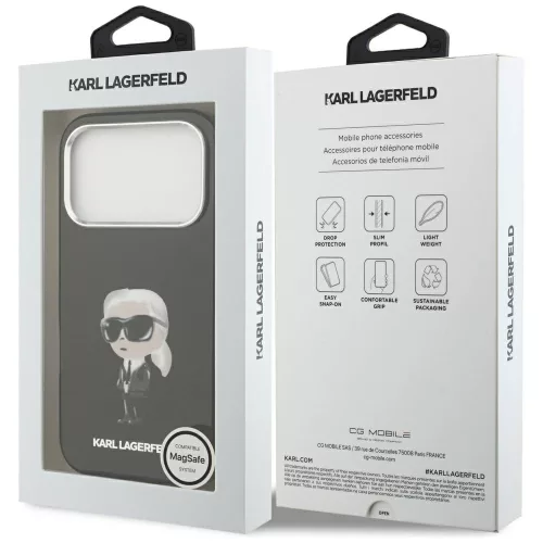 Karl Lagerfeld - IML Aquarelle MagSafe (KLHMP17LHMKIAQOK) - iPhone 17 Pro - Karl Ikonik
