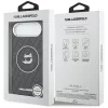 Karl Lagerfeld - IML Choupette Head Logo MagSafe (KLHMP17MHMKBCHOK) - iPhone 17 Air - Black