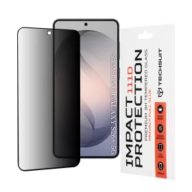   Techsuit - 111D Privacy betekintésgátló üvegfólia - Samsung Galaxy S26 Plus - Fekete