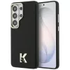 Karl Lagerfeld - Wrapped Grained Leather with K Head Logo MagSafe (KLHMS26L5PGFKHGK) - Samsung Galaxy S26 Ultra - Black