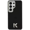 Karl Lagerfeld - Wrapped Grained Leather with K Head Logo MagSafe (KLHMS26L5PGFKHGK) - Samsung Galaxy S26 Ultra - Black