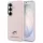 Karl Lagerfeld - Wrapped Grained Leather with K&C Head Pin MagSafe (KLHMS26S6PFKCLP) - Samsung Galaxy S26 - Pink