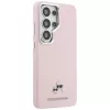 Karl Lagerfeld - Wrapped Grained Leather with K&C Head Pin MagSafe (KLHMS26L6PFKCLP) - Samsung Galaxy S26 Ultra - Pink