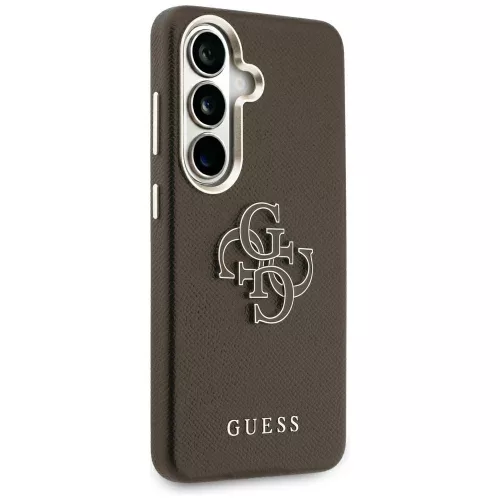 Guess - Nagy 4G Fém Logó (GUHCS26S5PS4RGGW) - Samsung Galaxy S26 - Barna
