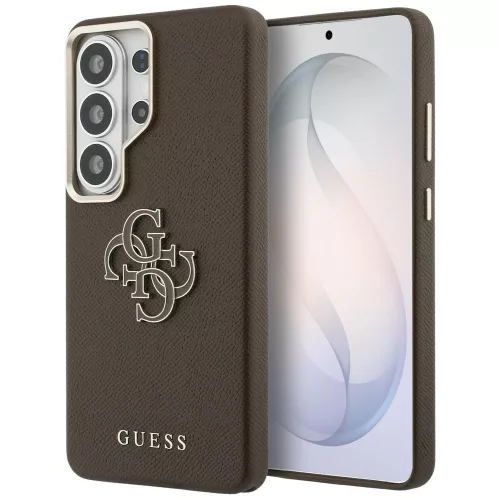 Guess - Nagy 4G Fém Logó (GUHCS26L5PS4RGGW) - Samsung Galaxy S26 Ultra - Barna