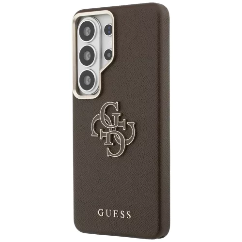 Guess - Nagy 4G Fém Logó (GUHCS26L5PS4RGGW) - Samsung Galaxy S26 Ultra - Barna