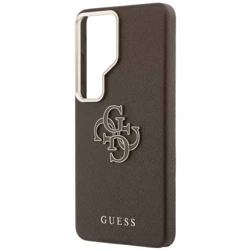 Guess - Nagy 4G Fém Logó (GUHCS26L5PS4RGGW) - Samsung Galaxy S26 Ultra - Barna
