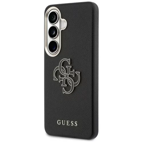 Guess - Nagy 4G Fém Logó (GUHCS26M5PS4RGGK) - Samsung Galaxy S26 Plus - Fekete