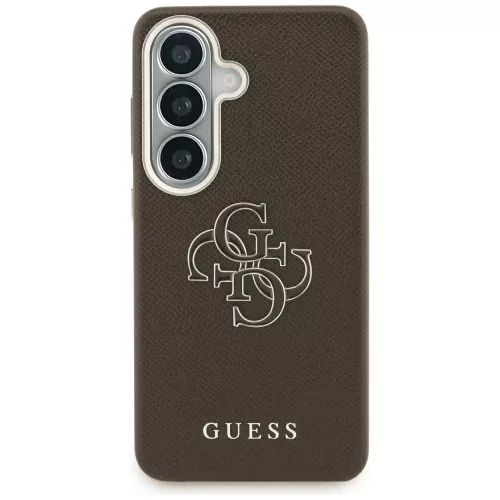 Guess - Nagy 4G Fém Logó (GUHCS26M5PS4RGGW) - Samsung Galaxy S26 Plus - Barna