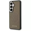 Guess - Perforált Logó MagSafe (GUHMS26S5PG4SRGW) - Samsung Galaxy S26 - Barna