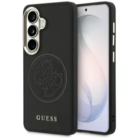   Guess - Perforált Logó MagSafe (GUHMS26S5PG4SRGK) - Samsung Galaxy S26 - Fekete