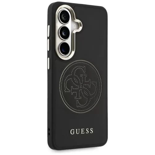 Guess - Perforált Logó MagSafe (GUHMS26S5PG4SRGK) - Samsung Galaxy S26 - Fekete