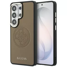   Guess - Perforált Logó MagSafe (GUHMS26L5PG4SRGW) - Samsung Galaxy S26 Ultra - Barna