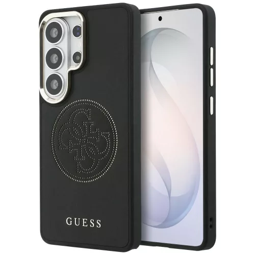 Guess - Perforált Logó MagSafe (GUHMS26L5PG4SRGK) - Samsung Galaxy S26 Ultra - Fekete