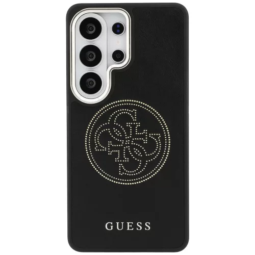 Guess - Perforált Logó MagSafe (GUHMS26L5PG4SRGK) - Samsung Galaxy S26 Ultra - Fekete
