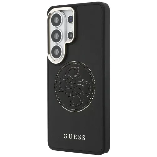 Guess - Perforált Logó MagSafe (GUHMS26L5PG4SRGK) - Samsung Galaxy S26 Ultra - Fekete
