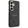 Guess - 4G Dombornyomott Gyűrű MagSafe (GUHMS26SP4MSEGCK) - Samsung Galaxy S26 - Fekete