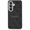Guess - 4G Dombornyomott Gyűrű MagSafe (GUHMS26SP4MSEGCK) - Samsung Galaxy S26 - Fekete