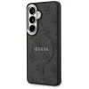 Guess - 4G Dombornyomott Gyűrű MagSafe (GUHMS26SP4MSEGCK) - Samsung Galaxy S26 - Fekete