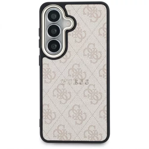Guess - 4G Dombornyomott Gyűrű MagSafe (GUHMS26SP4MSEGCP) - Samsung Galaxy S26 - Rózsaszín