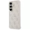 Guess - 4G Dombornyomott Gyűrű MagSafe (GUHMS26SP4MSEGCP) - Samsung Galaxy S26 - Rózsaszín