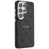Guess - 4G Dombornyomott Gyűrű MagSafe (GUHMS26LP4MSEGCK) - Samsung Galaxy S26 Ultra - Fekete